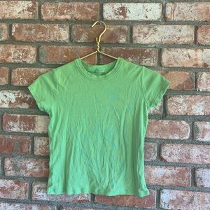 Brandy Melville Lime Green Top